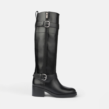 Kate Adjustable biker boots