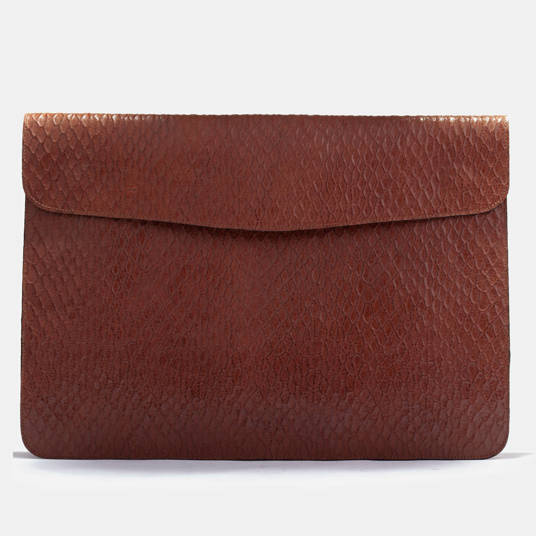 Laptop leather case