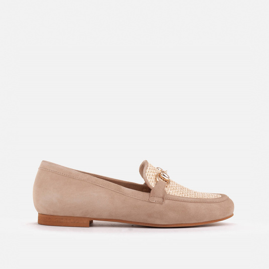 Loafers Allegra Raffia