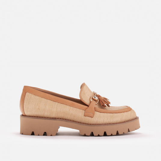 Moccasins Fabienne Rafia